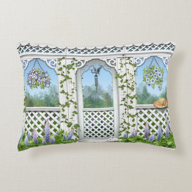 In het Gazebo Accent Kussen (Voorkant)