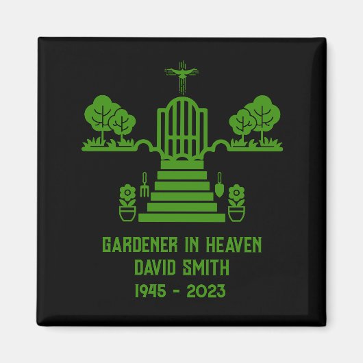 In het geheugen begrafenis van de begrafenis van d magneet (Voorkant)