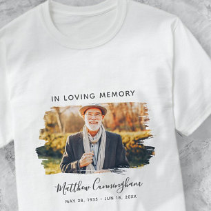 In het Geheugen van de Douane Memorial van de Foto T-shirt