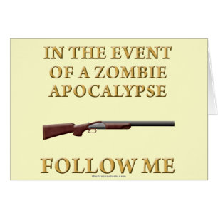 In het geval van een apocalypse van Zombie