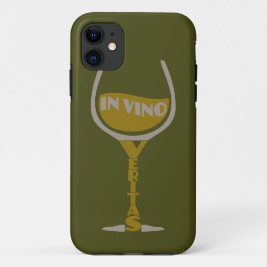 In het geval van Vino Veritas aangepaste iPhone Case-Mate iPhone Case (Achterkant)