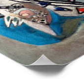 In het grijs door Wassily Kandinsky Poster (Hoek)