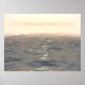 In het grote open... poster