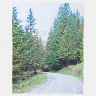In het Hart van het Bos - Wilde Natuur Roemenië Fleece Deken