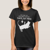 In het Hoesje van onberispelijk hout plaats hier T T-shirt (Voorkant)