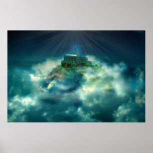 In het huis van mijn vader (Christelijk Art Poster