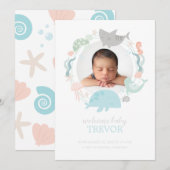 In het kader van de bekendmaking van de Baby van d Kaart (Voorkant / Achterkant)