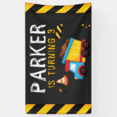 In het kader van de bouwvogelpartij spandoek (Verticaal)