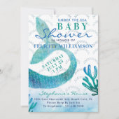 In het kader van de uitnodiging tot het Baby showe (Voorkant)