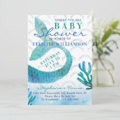 In het kader van de uitnodiging tot het Baby showe (Staand voorkant)