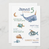 In het kader van de uitnodiging van de Zee van Bir (Voorkant / Achterkant)