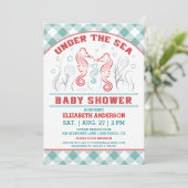 In het kader van de uitnodiging van het Baby showe (Staand voorkant)