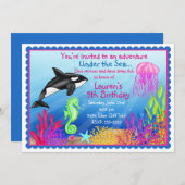 In het kader van de uitnodigingen voor de zee Ocea (Voorkant / Achterkant)