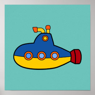 In het kader van het thema "Onderzeese Zee" Poster