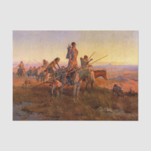 “In het kielzog van de buffeljagers” door Charles Tissuepapier
