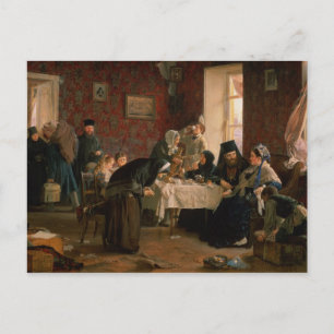 In het klooster Guesthouse Briefkaart