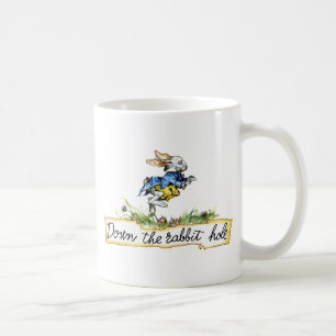 In het konijnenhol koffiemok