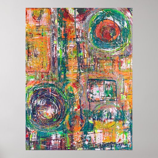 In het Leder 18 x 24 Poster (Voorkant)