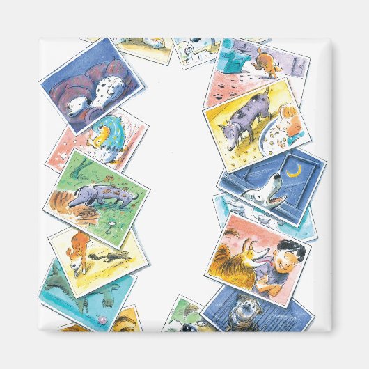 In het leven van een hond magneet (Voorkant)