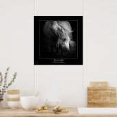 In het licht - Dartmoor Pony Poster (Keuken)