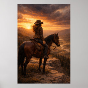 In het Licht Paardenkunst Poster