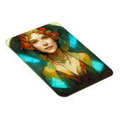In het licht van Art Nouveau Fantasy Magneet (Rechterzijde)