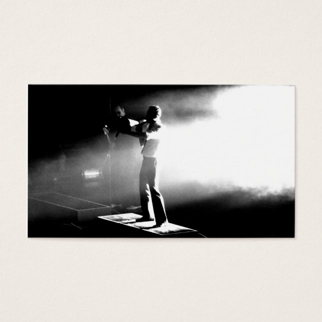 in het licht visitekaartjes (Voorkant)