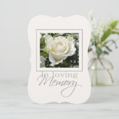 In het liefdegeheugen/de viering van het levensond kaart (Staand voorkant)