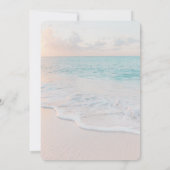 In het liefdevolle Memory Celebration of Life Beac Kaart (Achterkant)