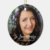 In het liefhebben van aangepaste geheugenkromme-fo keramisch ornament (Links)