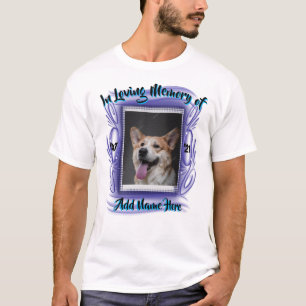 In het liefhebben van de geheugenfoto gepersonalis t-shirt
