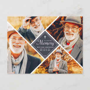 In het liefhebben van geheugen Modern Cross Multi Briefkaart