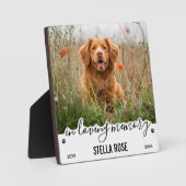 In het liefhebben van geheugen Modern Keepomwille Fotoplaat (Voorkant)