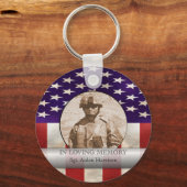 In het liefhebben van het Geheugen de Militaire Fo Sleutelhanger (Voorkant)