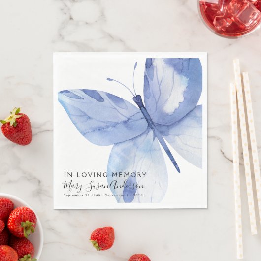 In het liefhebben van Memory Butterfly Funeral Mem Servet (Insitu)