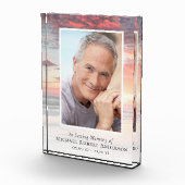 In het liefhebben van Memory Sunset Photo Sympathi Fotoblokken (Rechts)