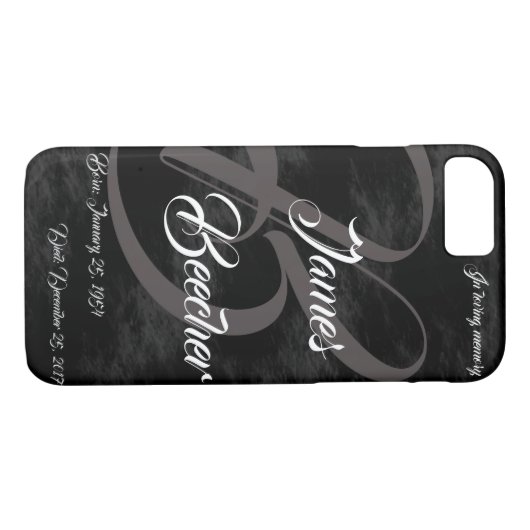 In het liefhebbende  van de geheugentelefoon Case-Mate iPhone case (Achterkant (Horizontaal))