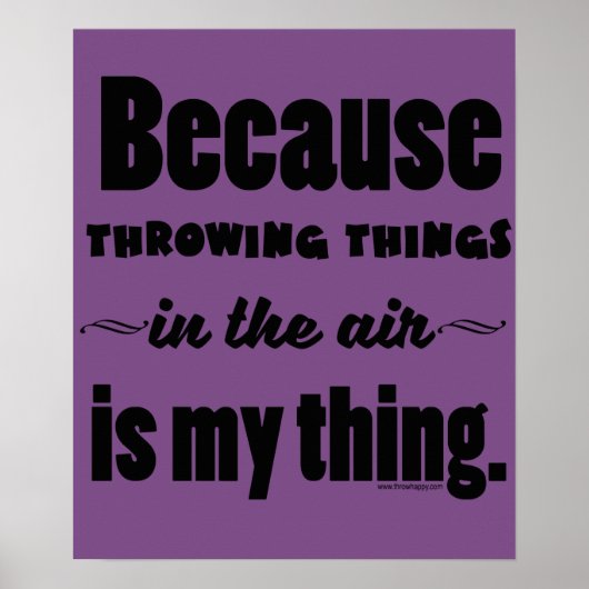 In het luchtheet Discus Javelin Hammer Gift Poster (Voorkant)