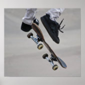 In het luchtskateboard poster (Voorkant)