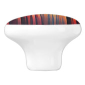 "In het maanlicht" keramische deurknop Keramische Knop (Zijkant)