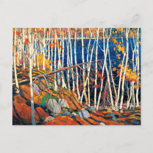 In het Noordland, mooie kunst van Tom Thomson, Briefkaart