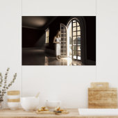 In het ochtendlicht poster (Keuken)