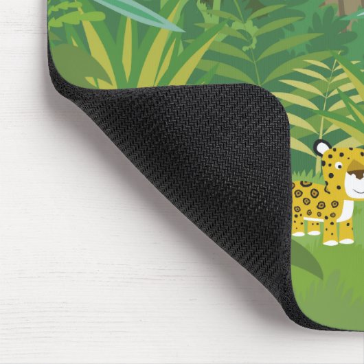 In het Oerwoud mousepad Muismat (Hoek)
