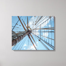 In het Optuigen Canvas Afdruk