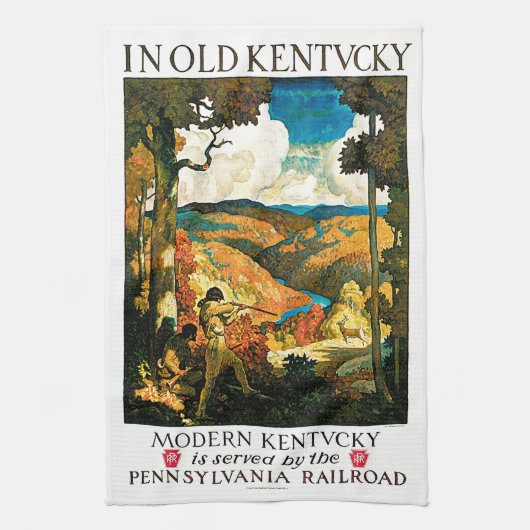 In het Oude Kentucky Theedoek (Verticaal)