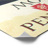 In het Oude Kentucky Vintage Travel Poster (Hoek)