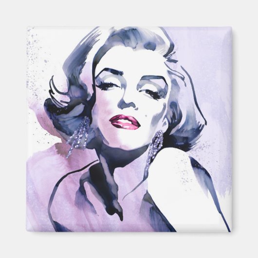 in het Paars Magneet (Voorkant)