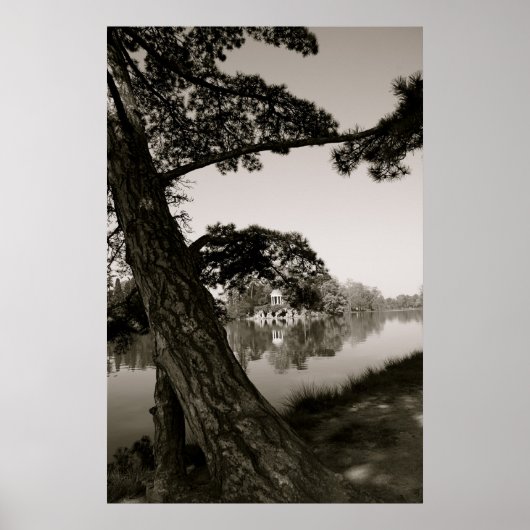 In het park poster (Voorkant)