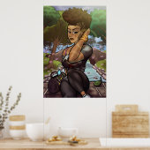In het park poster (Keuken)