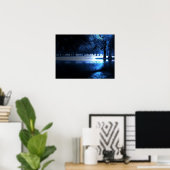 In het Poster Moonlight (Thuiskantoor)